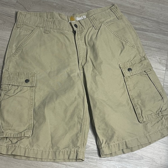 Carhartt Other - Carhartt‎ Cargo Shorts Mens 34(Fits32) Beige Hiking Camping Outdoors Casual